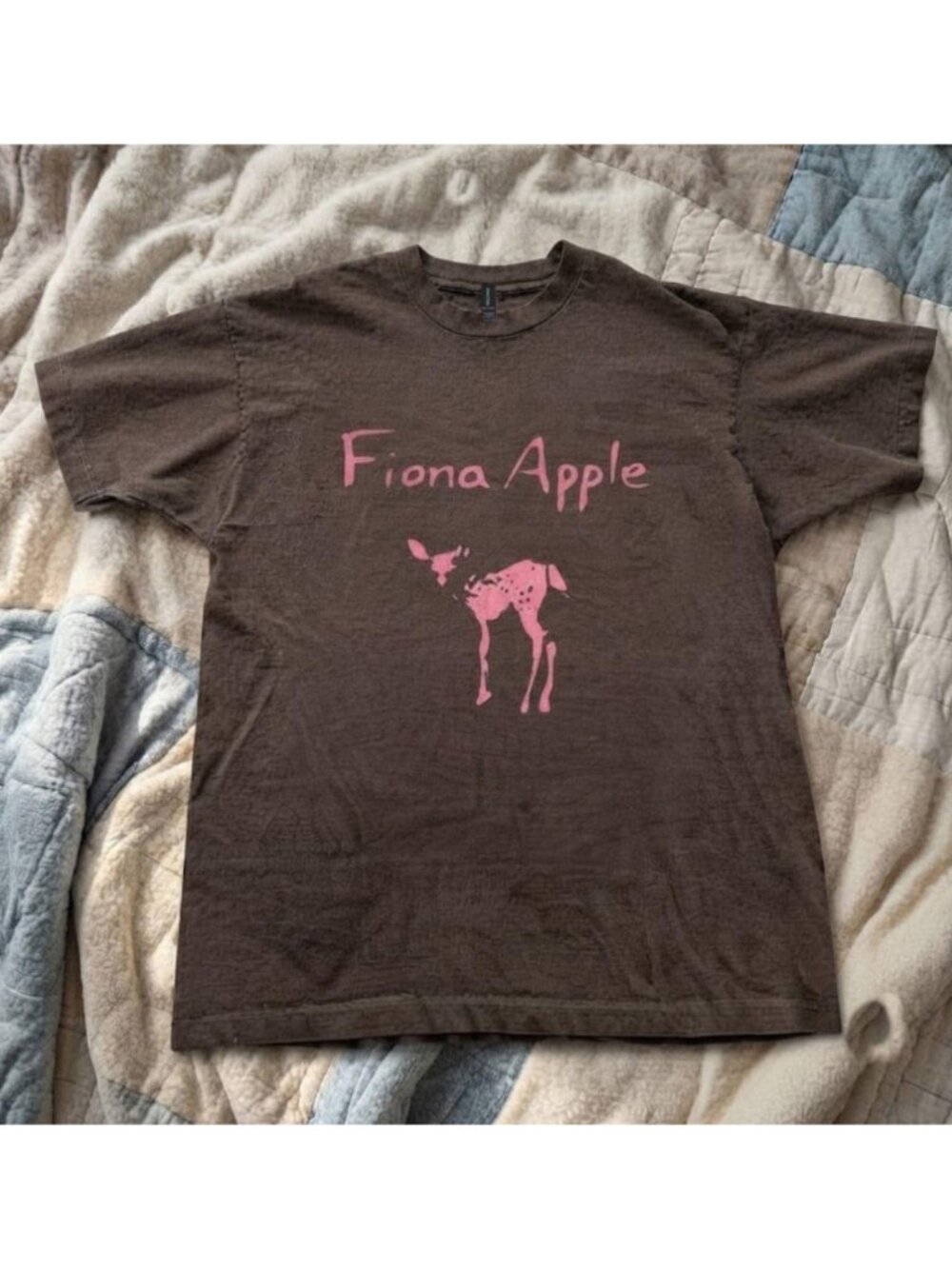 Fiona Apple Fawn Dark Chocolate Graphic Tee unisex